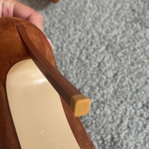 Rust brown thigh high boots - Picture 6 of 7